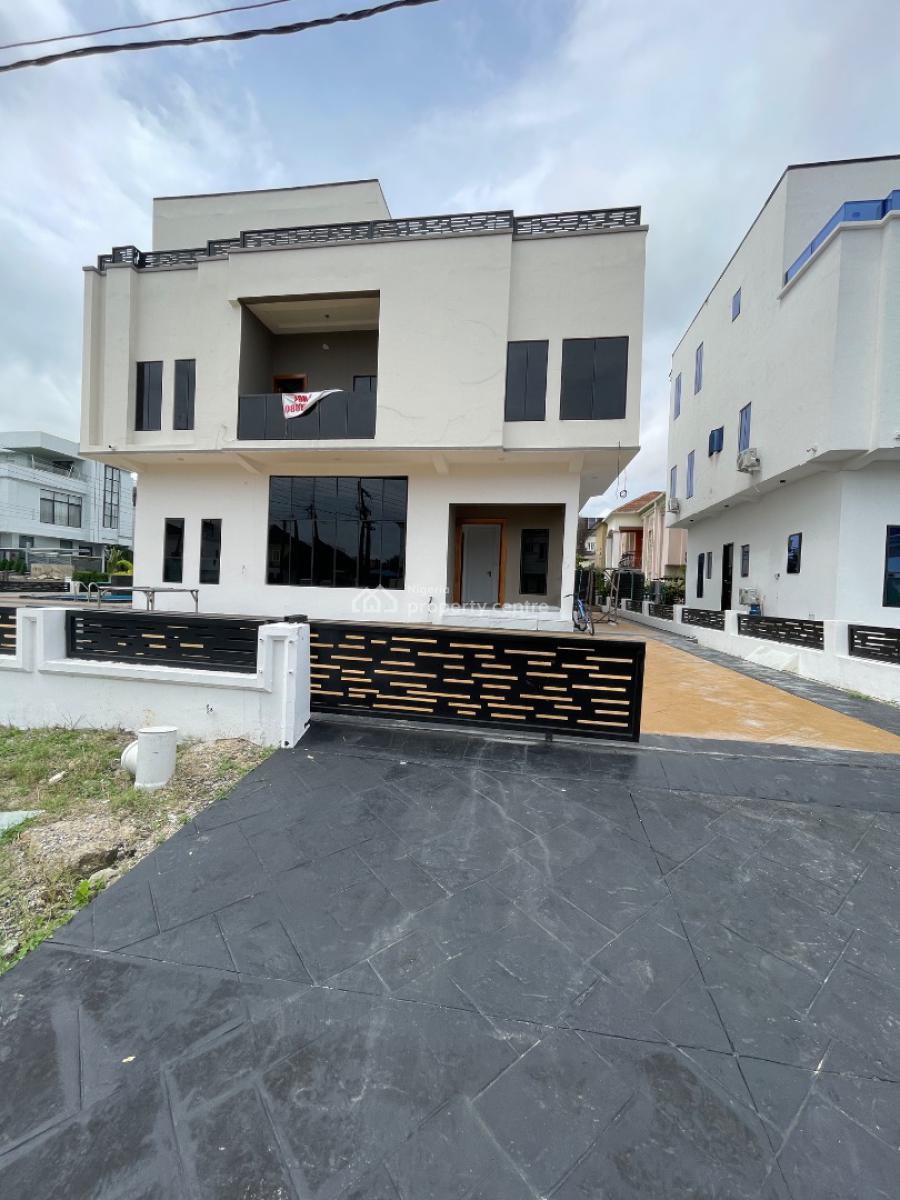 Clean & Spacious 5 Bedroom Fully Detached with Cinema & Swimming Pool, Victory Park, Osapa, Lekki, Lagos, Detached Duplex for Sale