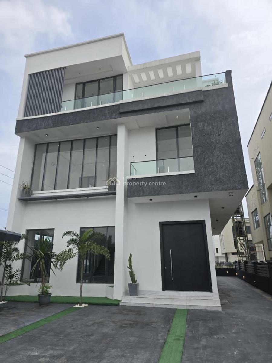 Brand New Luxury 5 Bedroom Fully Detached with Cinema & Swimming Pool, Victory Park, Osapa, Lekki, Lagos, Detached Duplex for Sale