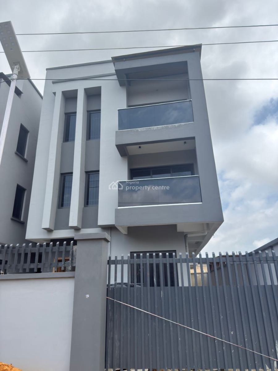 Nicely Finished 4 Bedrooms Detached House with a Room Bq, Lekki, Lagos, House for Sale