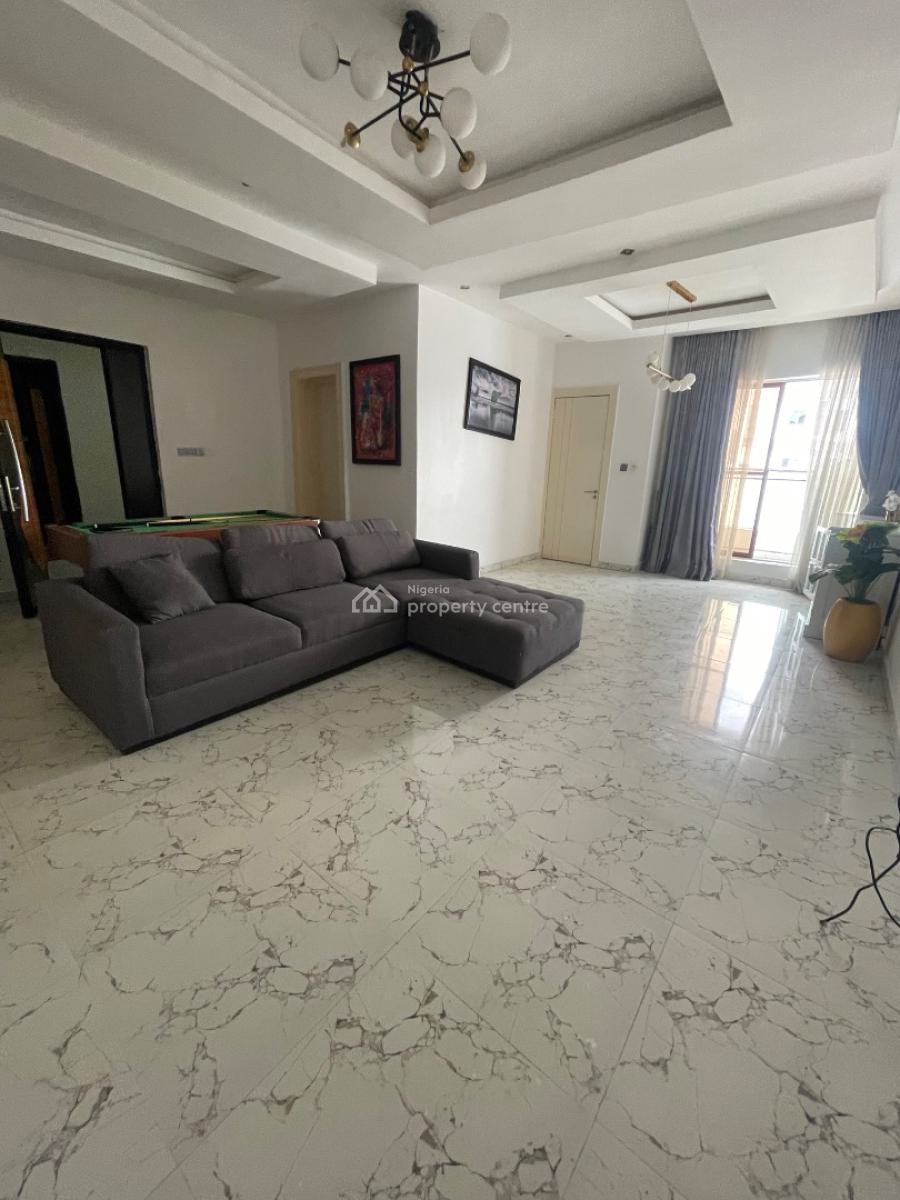2 Bedroom Flat Fully Service with 24 Hrs Light, Ikate Flood Free Zone and Gated Area, Lekki Phase 1, Lekki, Lagos, Flat / Apartment for Rent