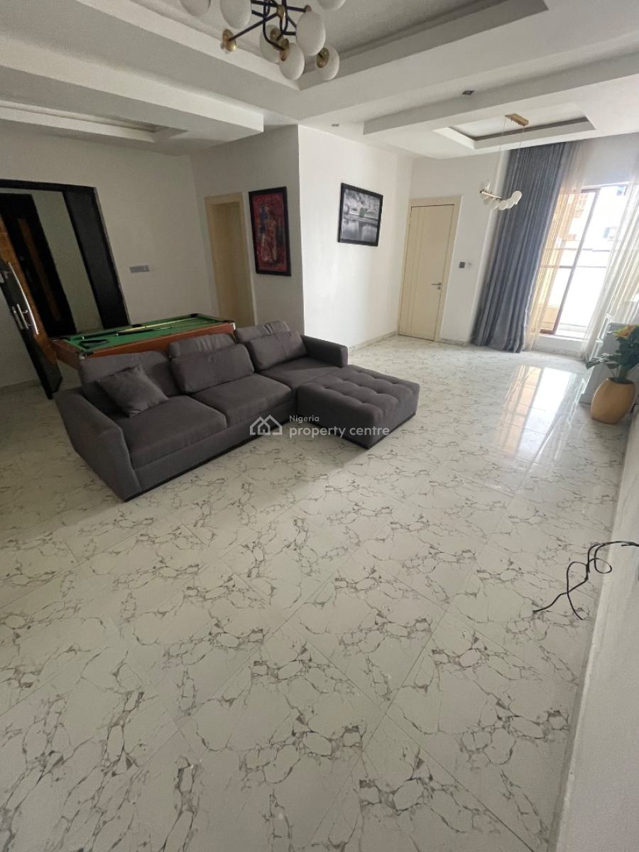 2 Bedroom Flat Fully Service with 24 Hrs Light, Ikate Flood Free Zone and Gated Area, Lekki Phase 1, Lekki, Lagos, Flat / Apartment for Rent