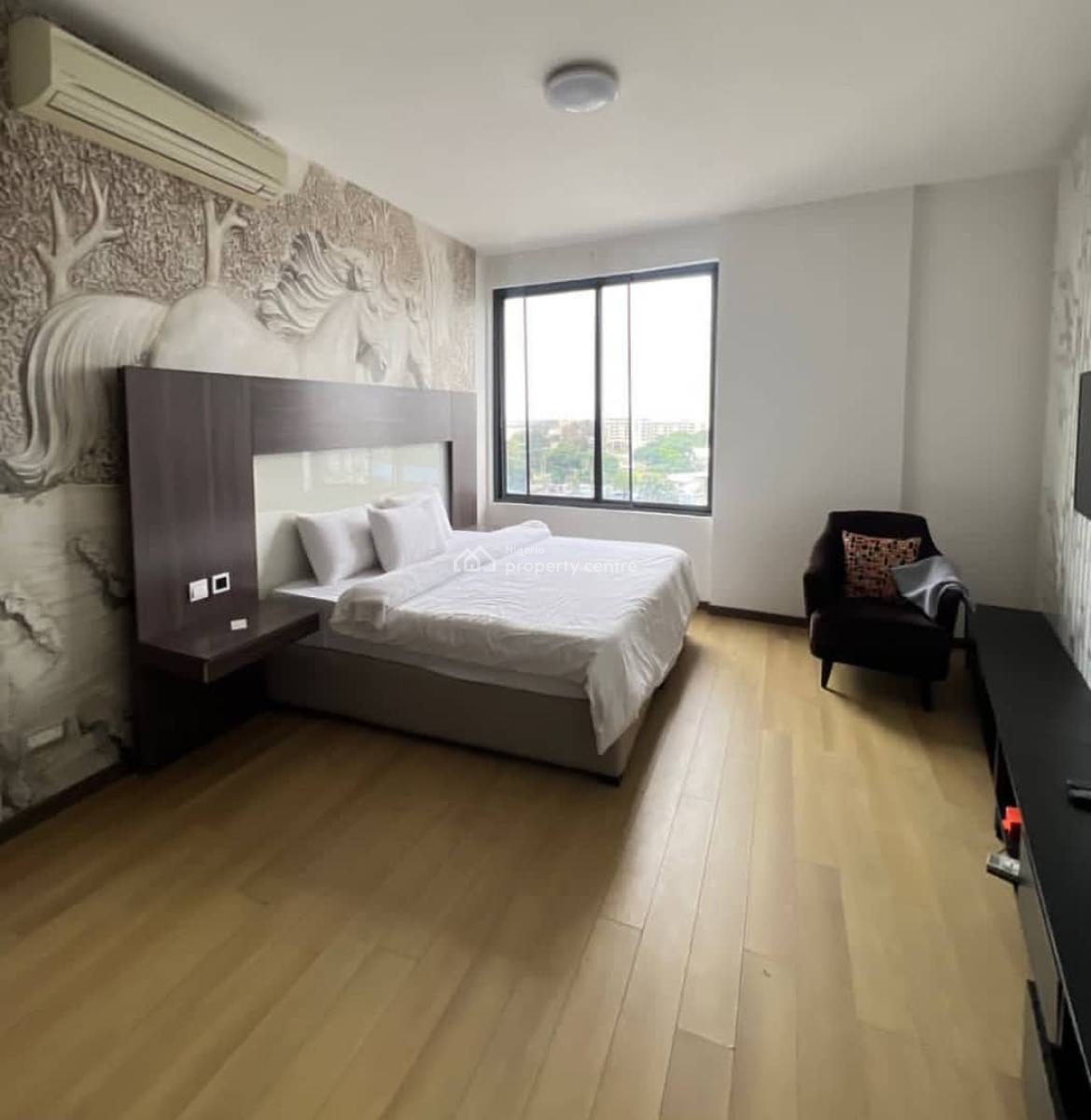 Fully Service & Furnished 4 Bedroom Apartment with Bq Fitted Kitchen, Victoria Island (vi), Lagos, Flat / Apartment for Rent