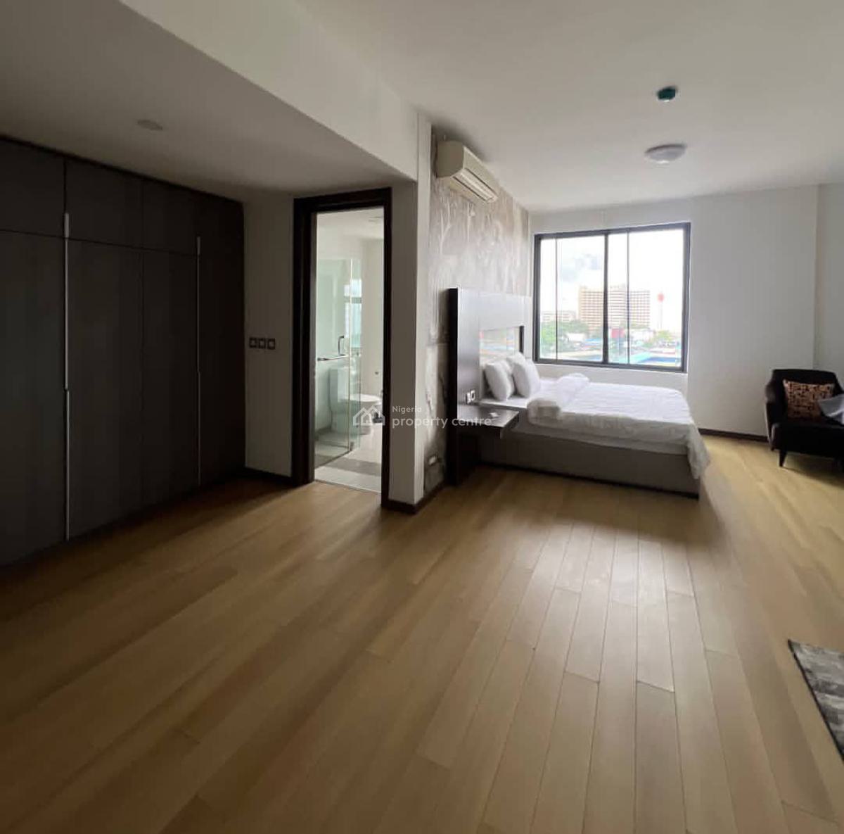 Fully Service & Furnished 4 Bedroom Apartment with Bq Fitted Kitchen, Victoria Island (vi), Lagos, Flat / Apartment for Rent