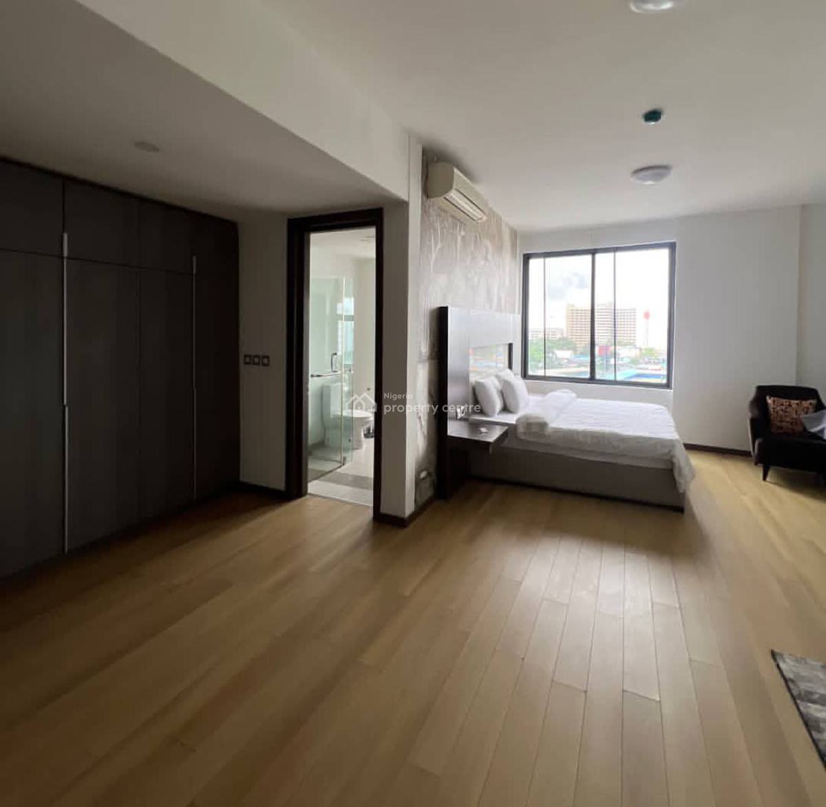 Fully Service & Furnished 4 Bedroom Apartment with Bq Fitted Kitchen, Victoria Island (vi), Lagos, Flat / Apartment for Rent