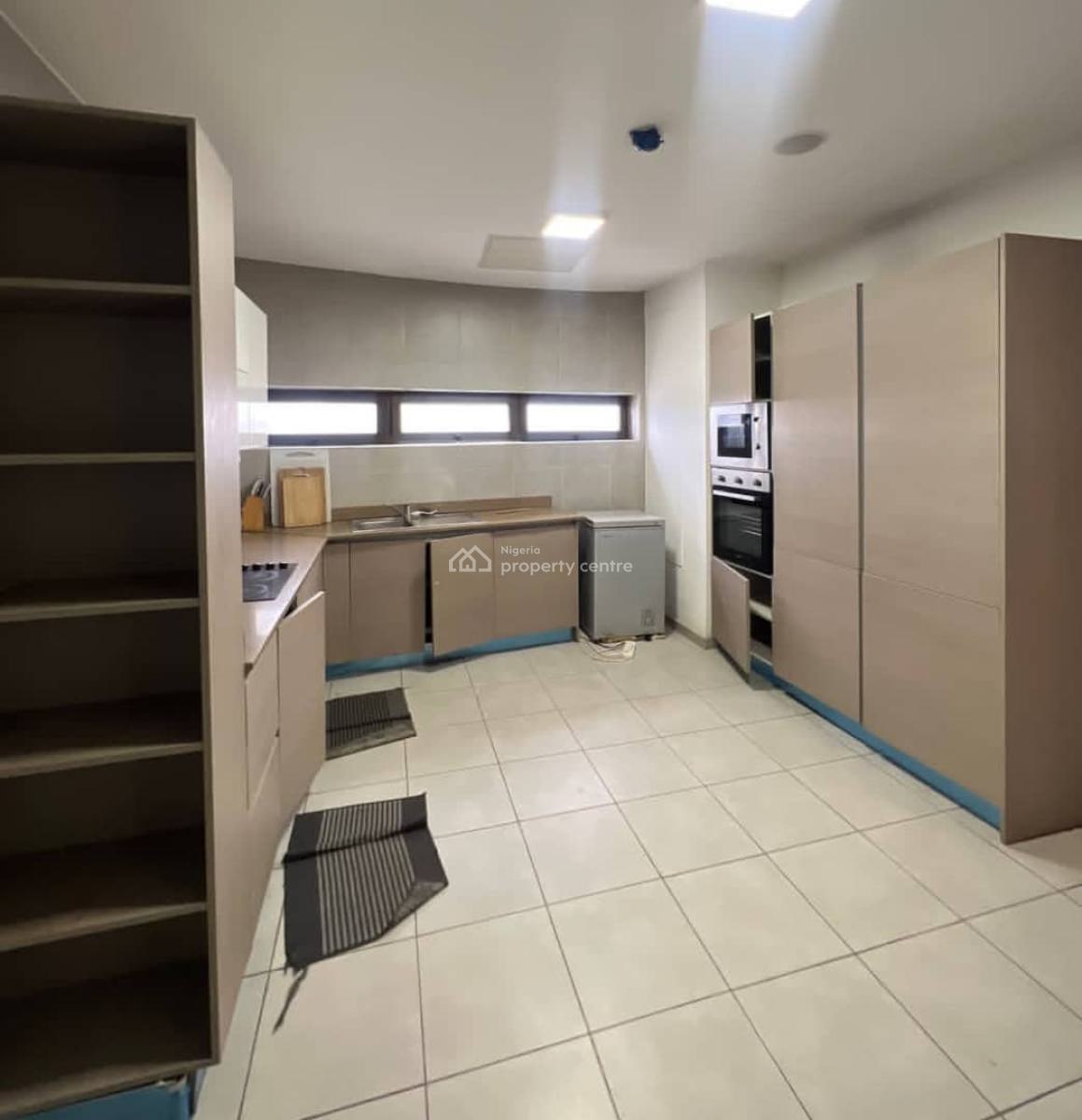Fully Service & Furnished 4 Bedroom Apartment with Bq Fitted Kitchen, Victoria Island (vi), Lagos, Flat / Apartment for Rent