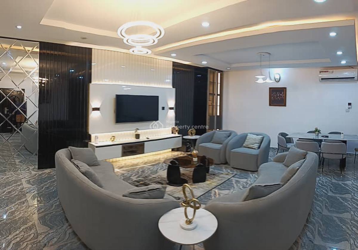 Well Furnished 3 Bedroom Apartment, Awuse Estate, Opebi, Ikeja, Lagos, Flat / Apartment Short Let