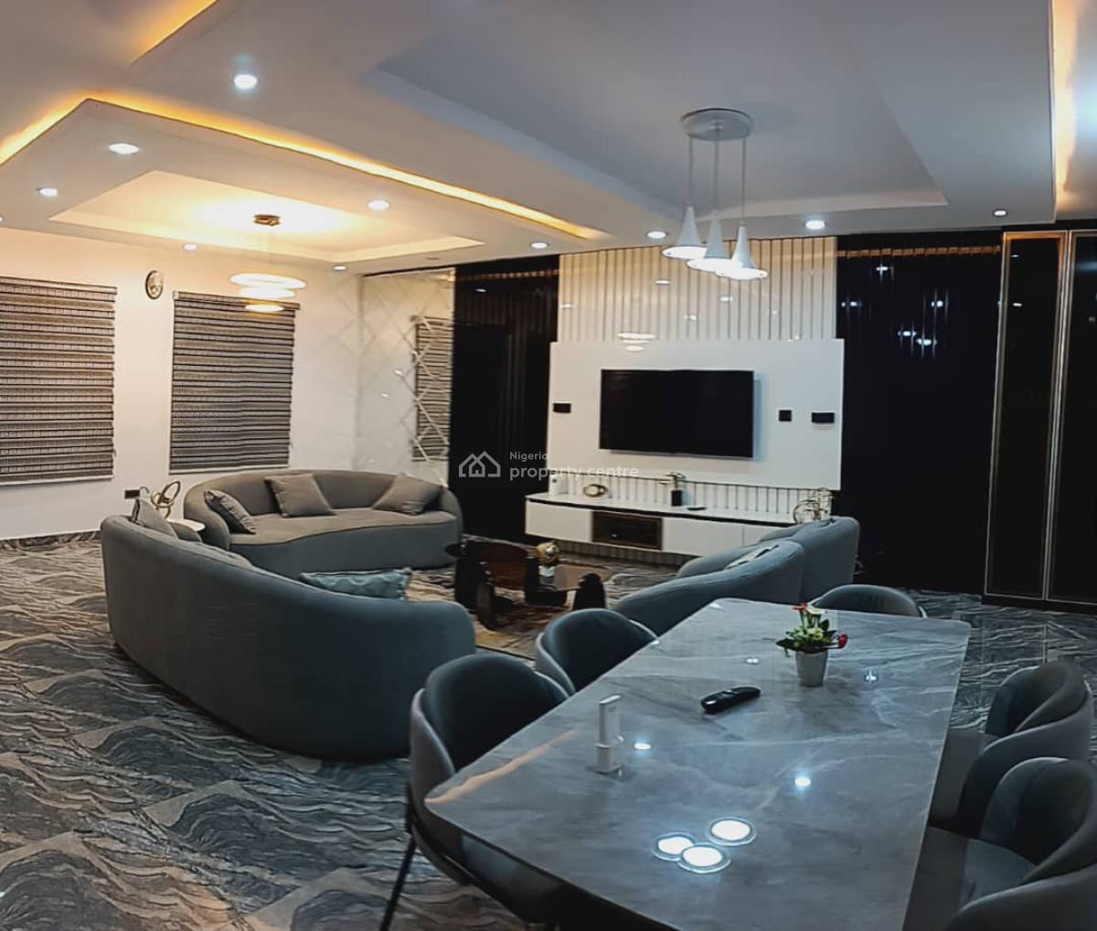 Well Furnished 3 Bedroom Apartment, Awuse Estate, Opebi, Ikeja, Lagos, Flat / Apartment Short Let