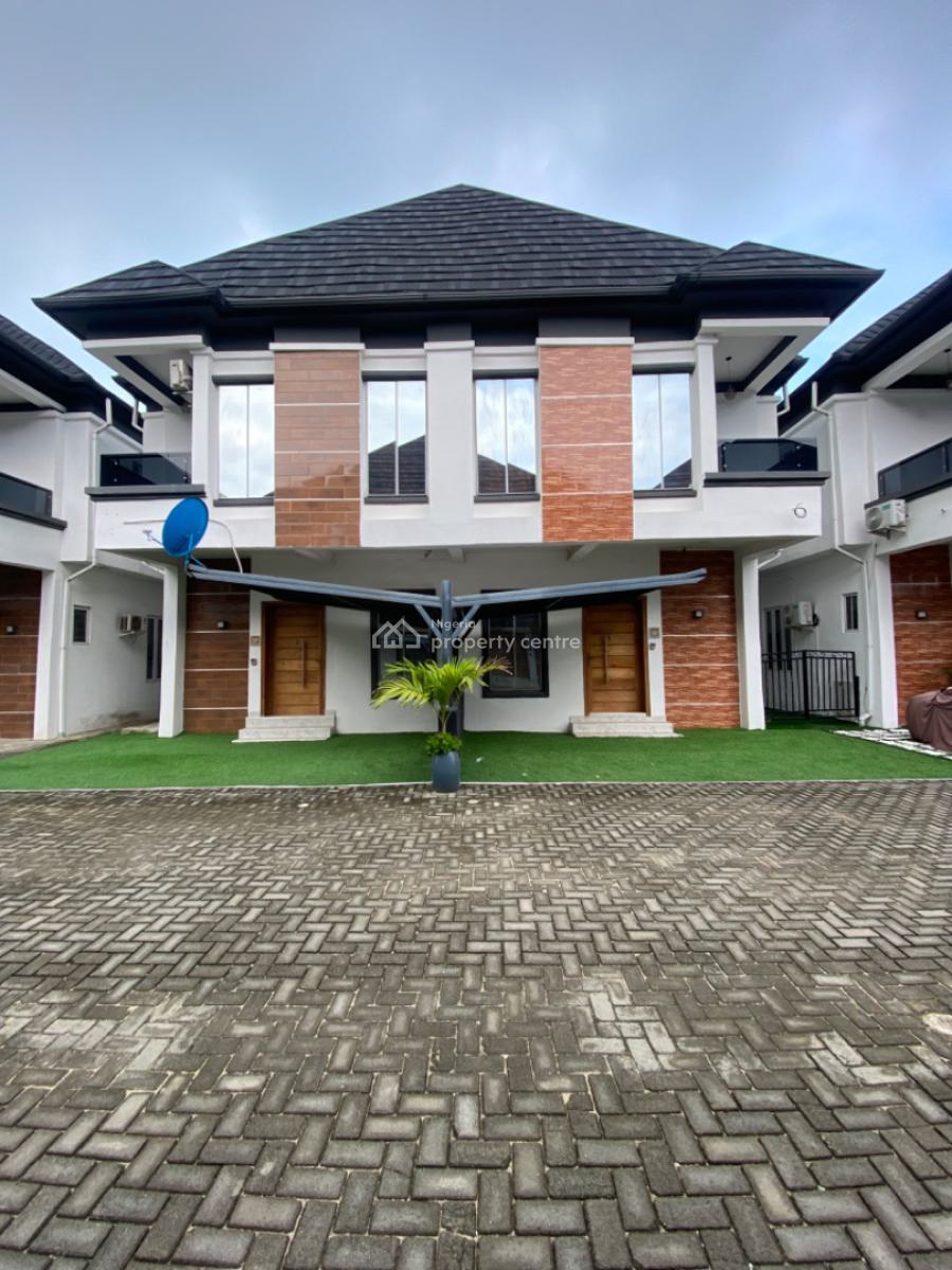 Furnished 4 Bedroom Semi Detached Duplex with Bq, Orchid, Ikota, Lekki, Lagos, Semi-detached Duplex for Rent
