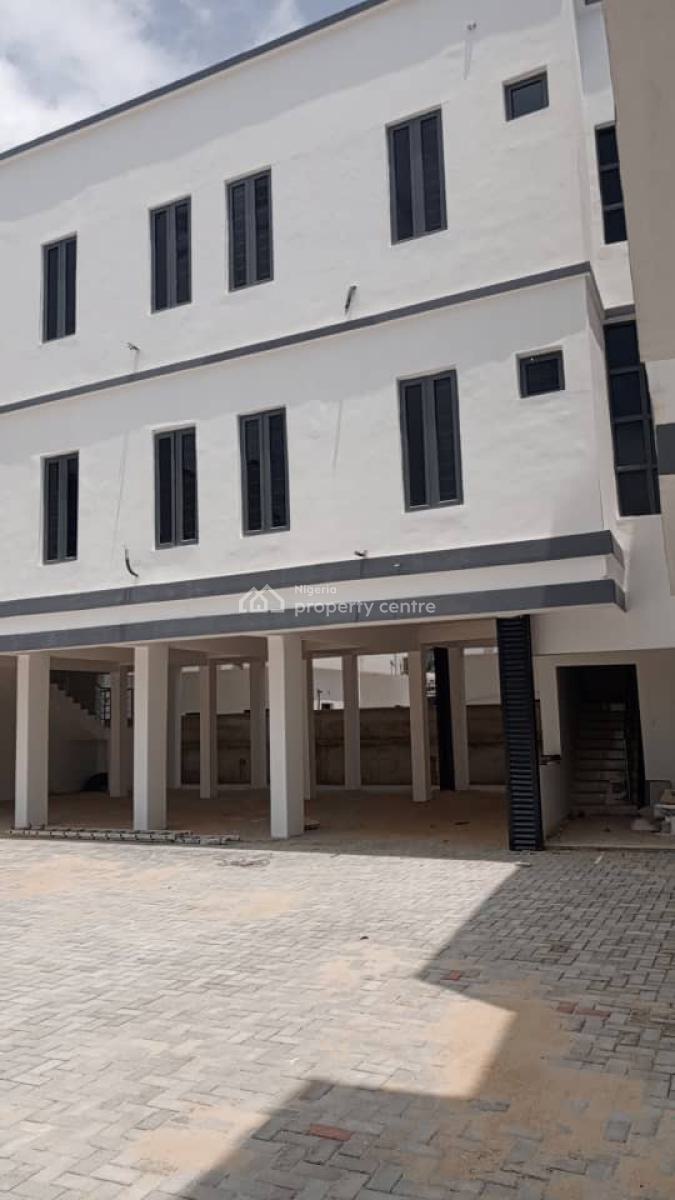 Luxury 4bedroom Terrace House with Bq at Atlantic View Estate, Jeff Vwede Street, Alpha Beach Road, Atlantic View Estate, Igbo Efon, Lekki, Lagos, Terraced Duplex for Rent