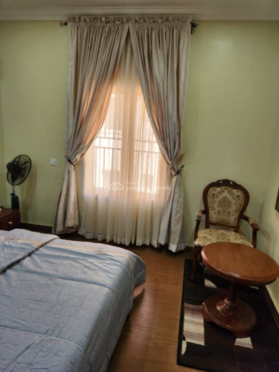 Luxury Fully Furnished 1bedroom Flat with 2 Toilets  on The 2nd Floor*, Inside Estate, Wuye, Abuja, Mini Flat (room and Parlour) for Rent