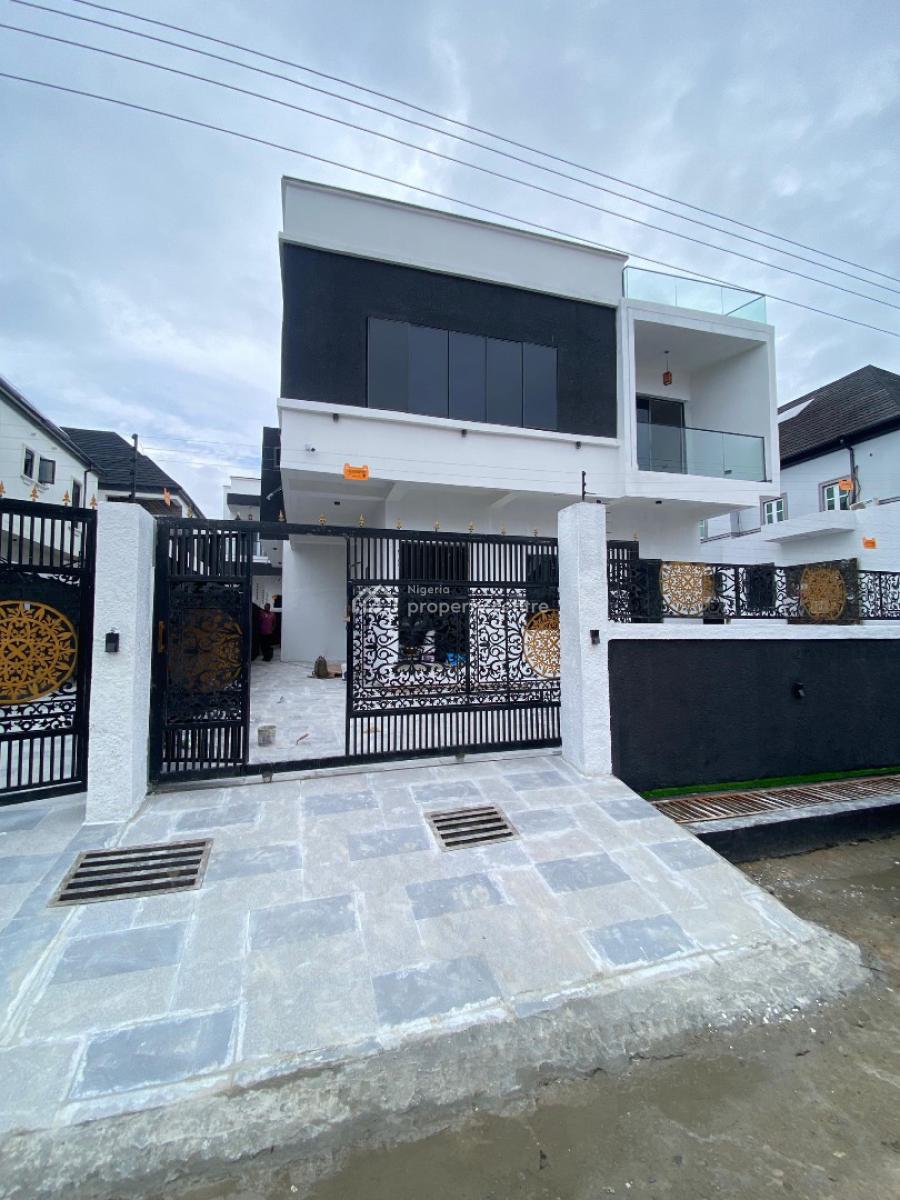 Newly Built 5 Bedroom Duplex in a Gated Estate, Ikota, Lekki, Lagos, Detached Duplex for Sale