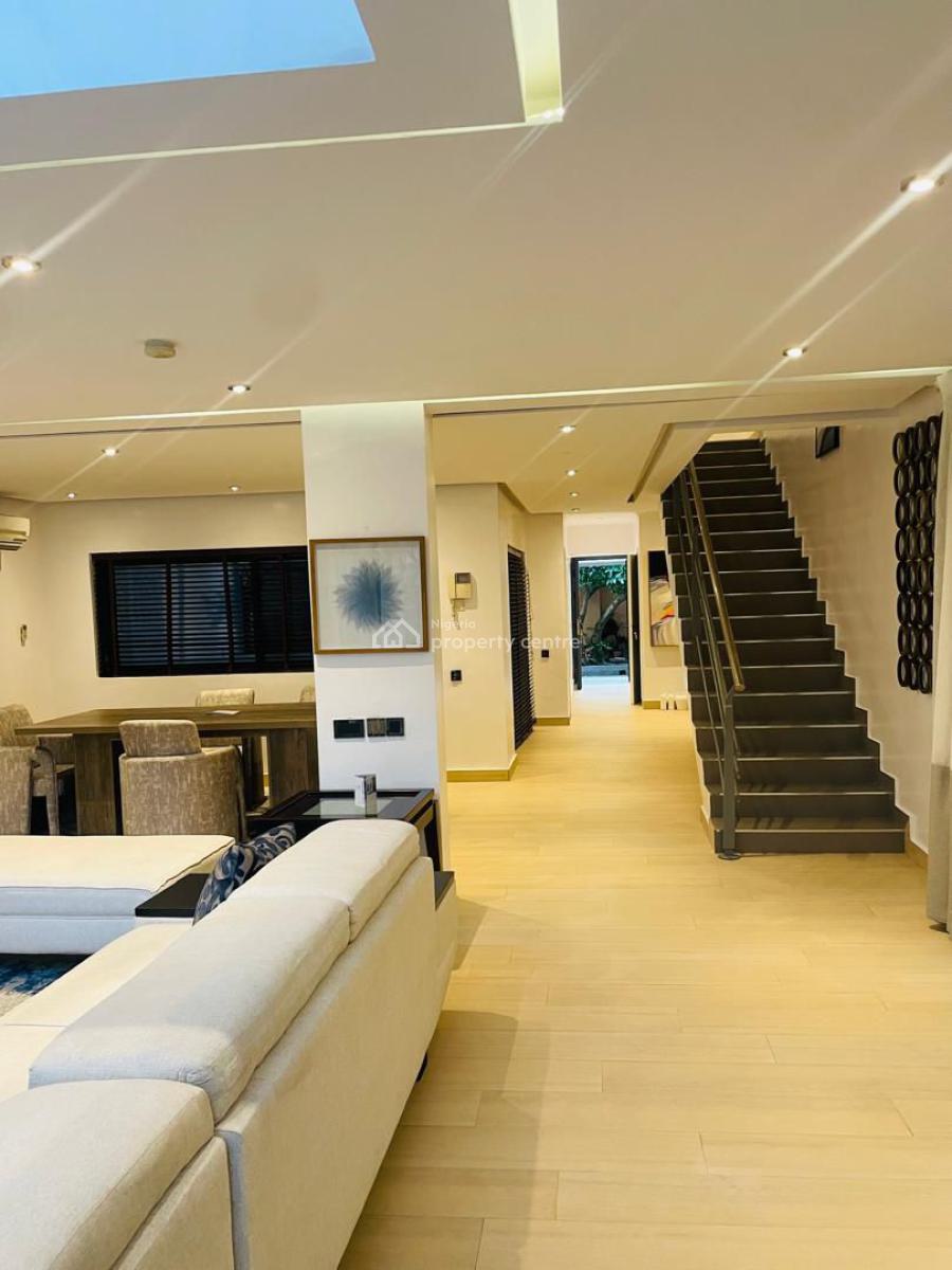 4 Bedroom Furnished Suite, Gerard Road, Ikoyi, Lagos, Terraced Duplex for Rent