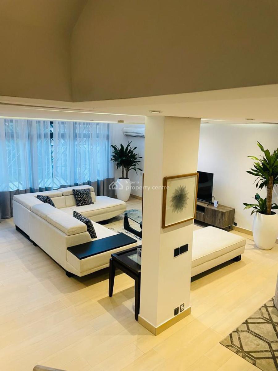 4 Bedroom Furnished Suite, Gerard Road, Ikoyi, Lagos, Terraced Duplex for Rent
