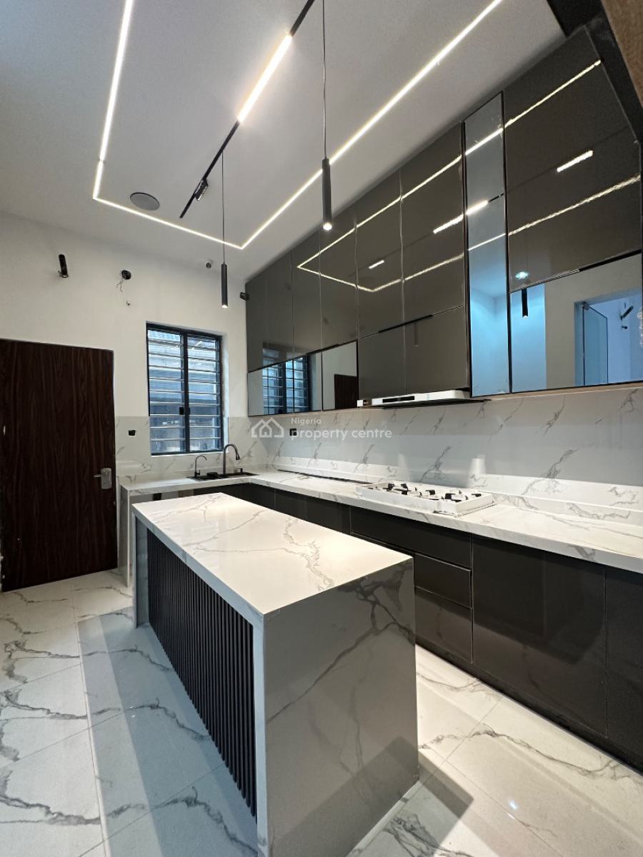 Neatly Built 4 Bedroom Terrace Duplex with Bq & Pool, Osapa, Lekki, Lagos, Terraced Duplex for Sale