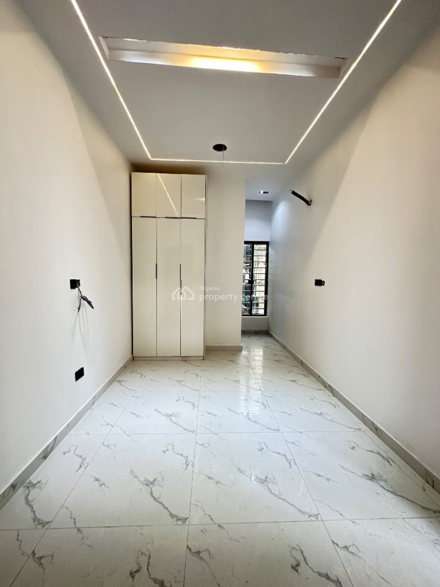 Neatly Built 4 Bedroom Terrace Duplex with Bq & Pool, Osapa, Lekki, Lagos, Terraced Duplex for Sale