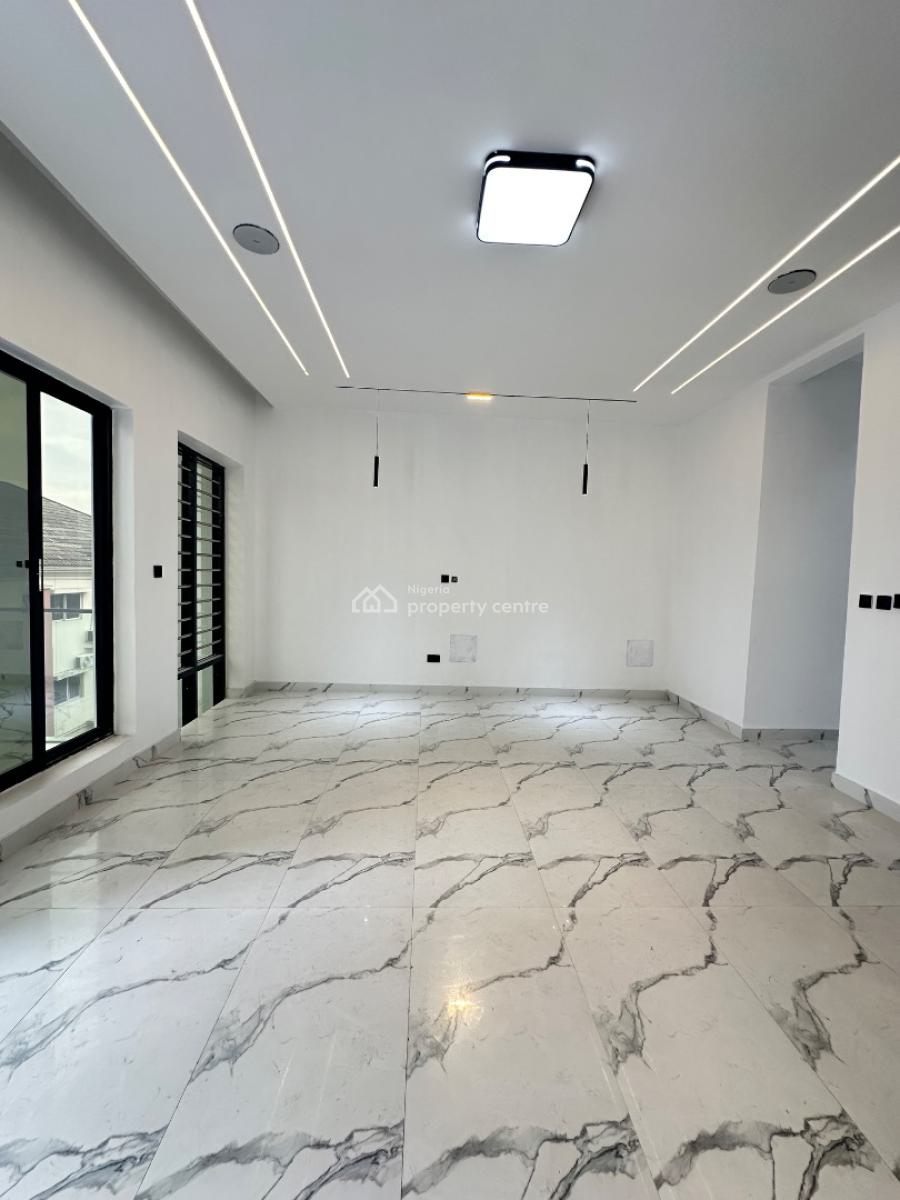 Neatly Built 4 Bedroom Terrace Duplex with Bq & Pool, Osapa, Lekki, Lagos, Terraced Duplex for Sale