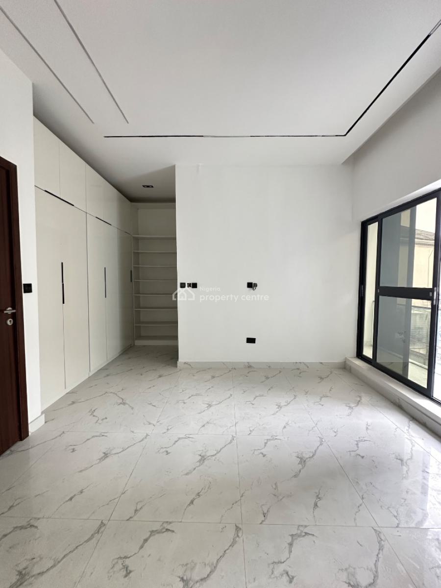 Neatly Built 4 Bedroom Terrace Duplex with Bq & Pool, Osapa, Lekki, Lagos, Terraced Duplex for Sale