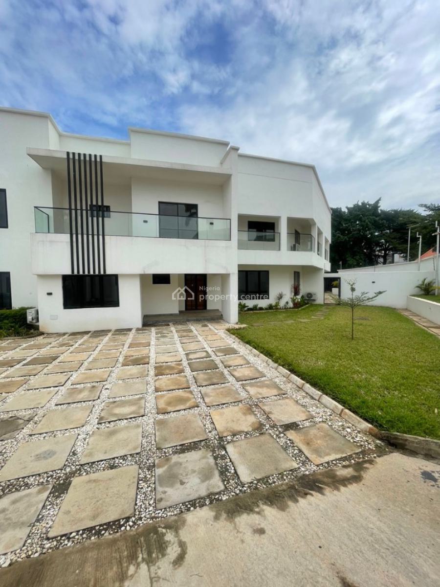 Main 5bedroom Semi-detached Twin Duplec, Asokoro District, Abuja, Semi-detached Duplex for Sale