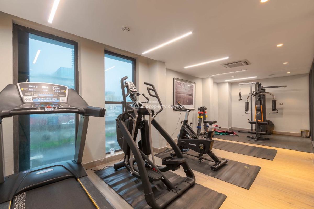 Luxurious City View 2 Bedrooms Apartment with Gym, Victoria Island (vi), Lagos, Flat / Apartment Short Let