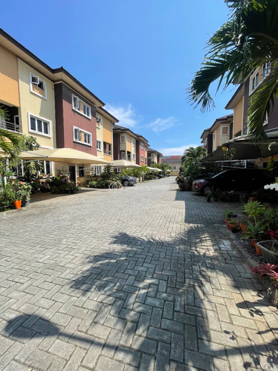 4 Bedroom, Ikate Elegushi, Lekki Phase 1, Lekki, Lagos, Terraced Duplex for Rent