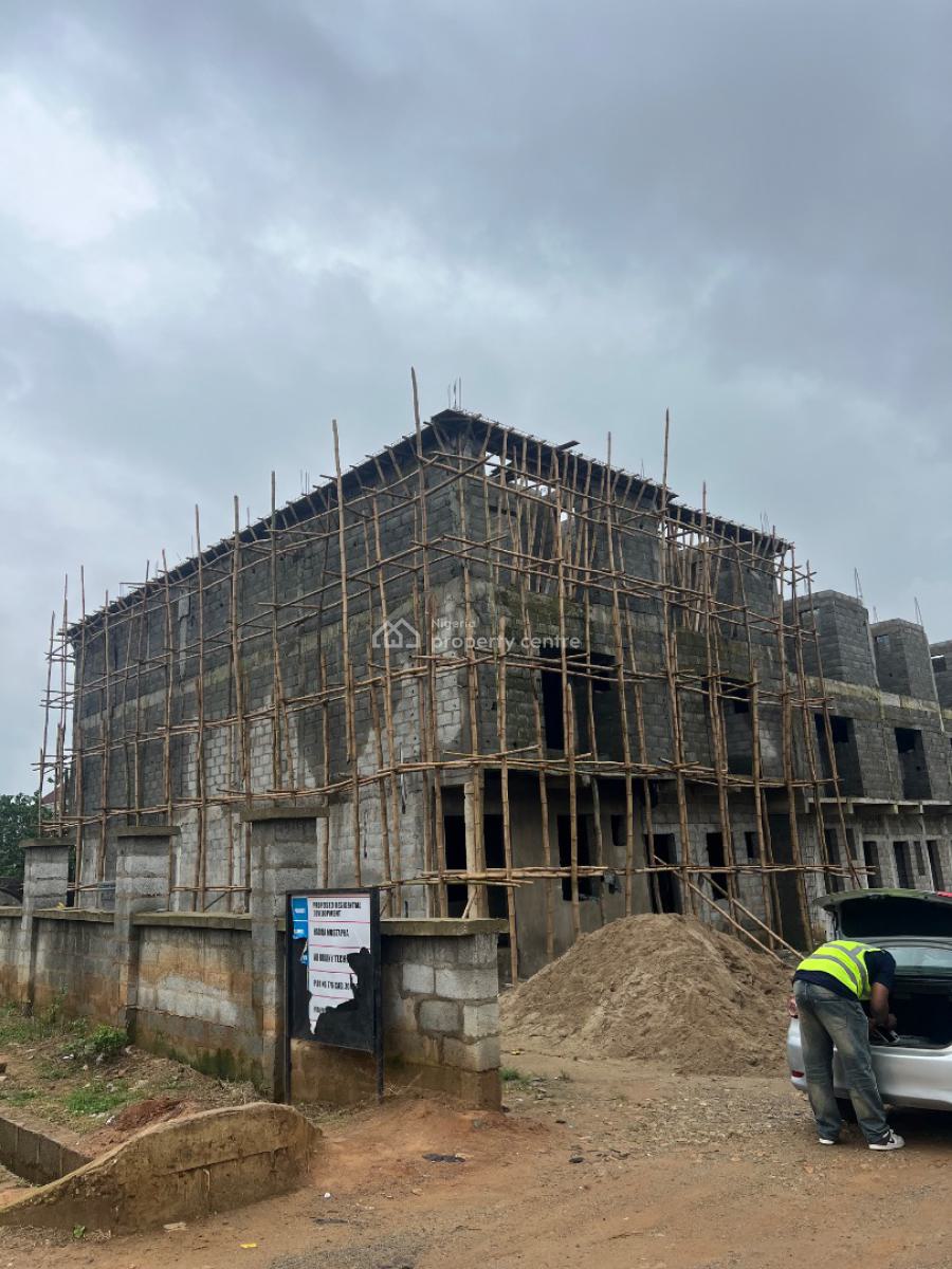 Luxury 5 Bedroom Terrace with Bq, Lifecamp, Life Camp, Abuja, Terraced Duplex for Sale