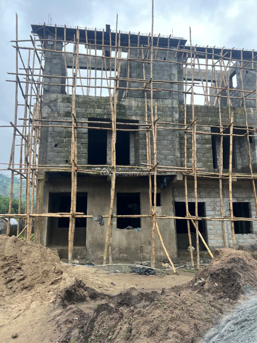 Luxury 5 Bedroom Terrace with Bq, Lifecamp, Life Camp, Abuja, Terraced Duplex for Sale