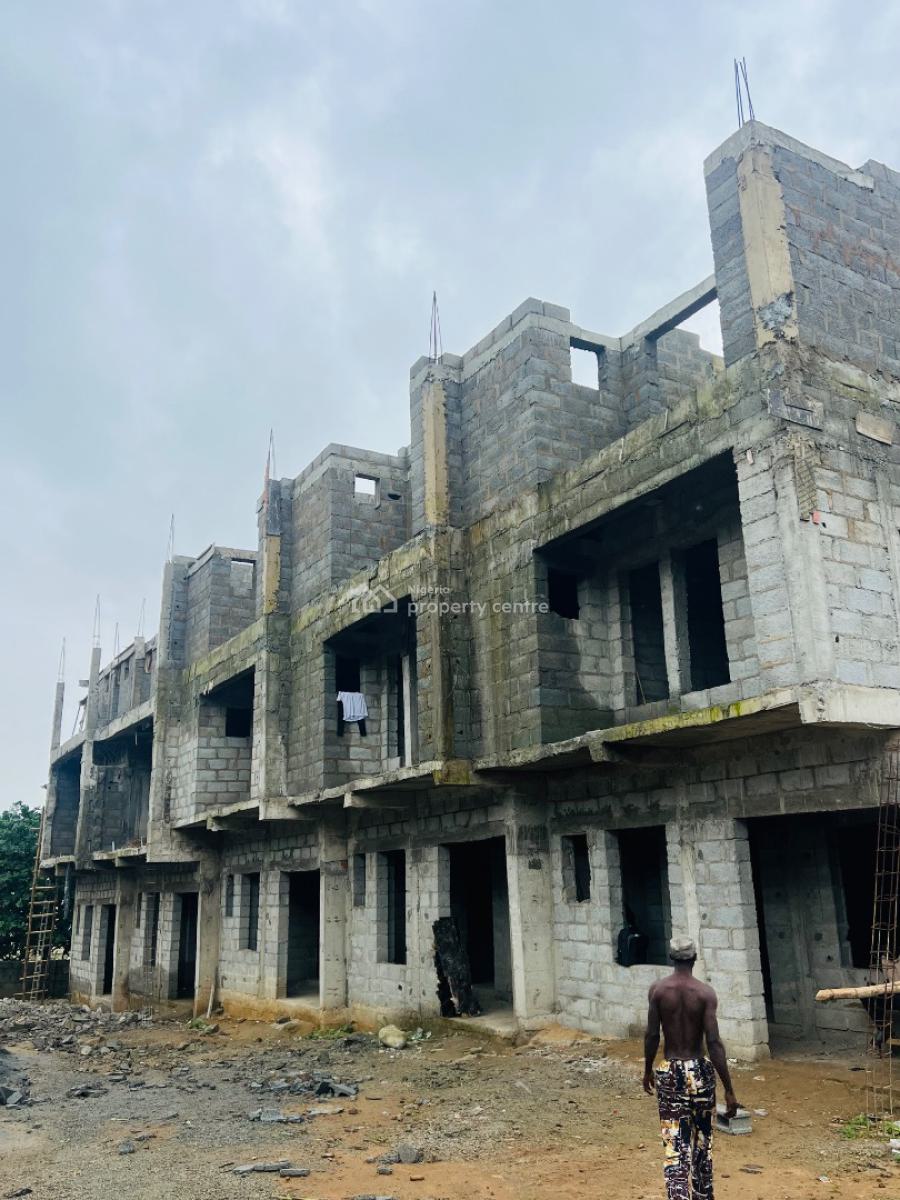 Luxury 5 Bedroom Terrace with Bq, Lifecamp, Life Camp, Abuja, Terraced Duplex for Sale
