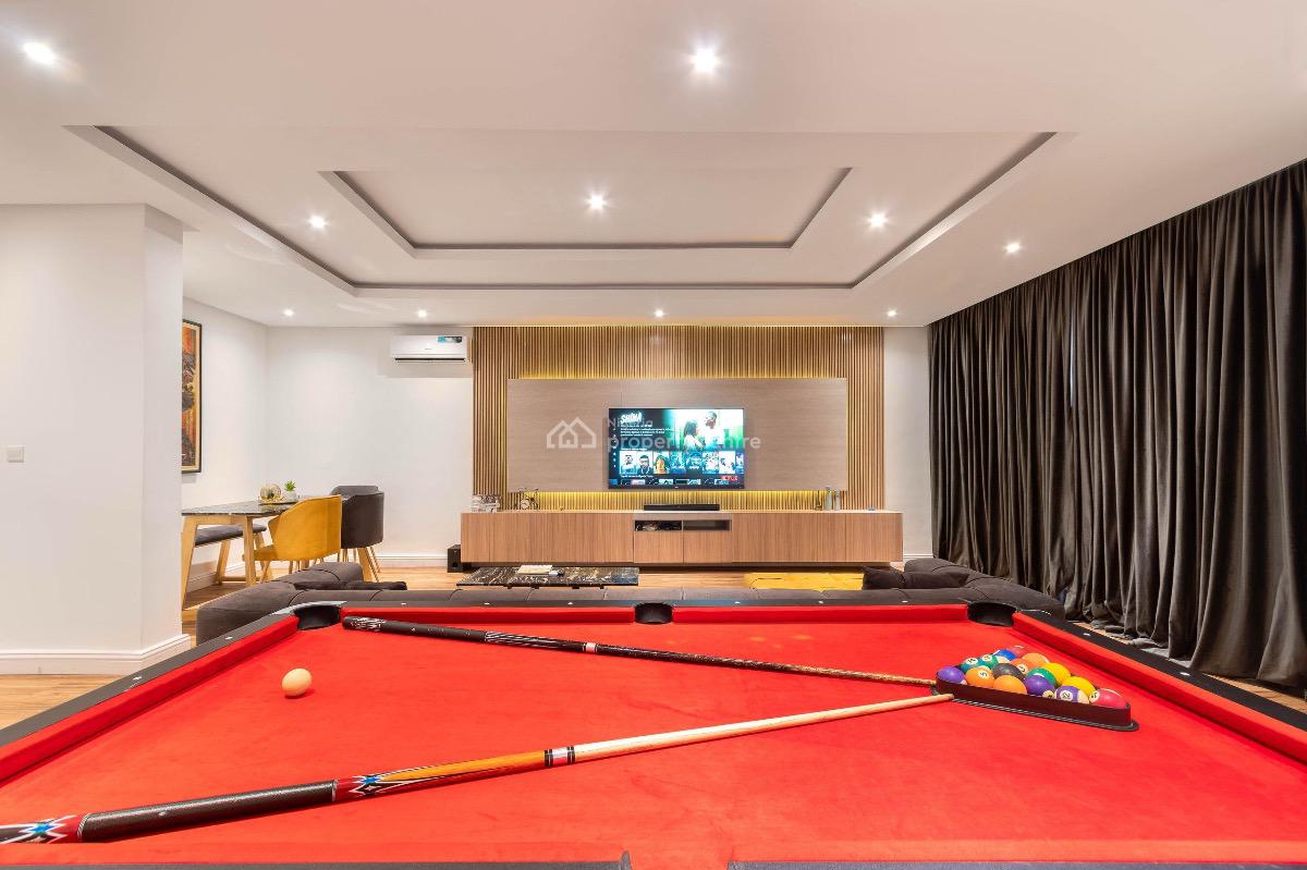 Luxury 4 Bedrooms Terraced Duplex with Snooker Board, Itedo Estate, Freedom Way, Lekki Phase 1, Lekki, Lagos, Flat / Apartment Short Let