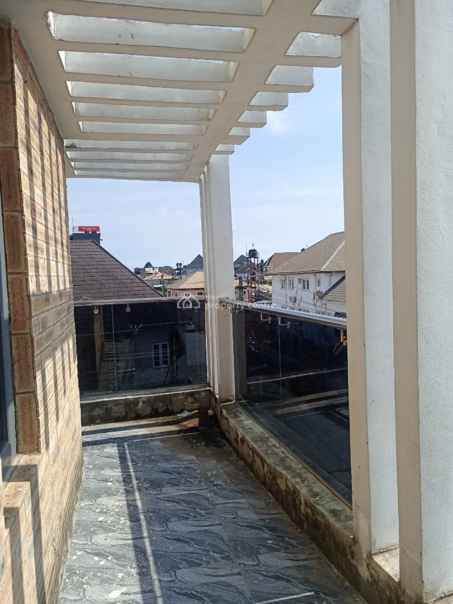 Newly Built 4 Bedroom Duplex with a Room Boys Quarter, Ago Palace, Isolo, Lagos, Semi-detached Duplex for Sale