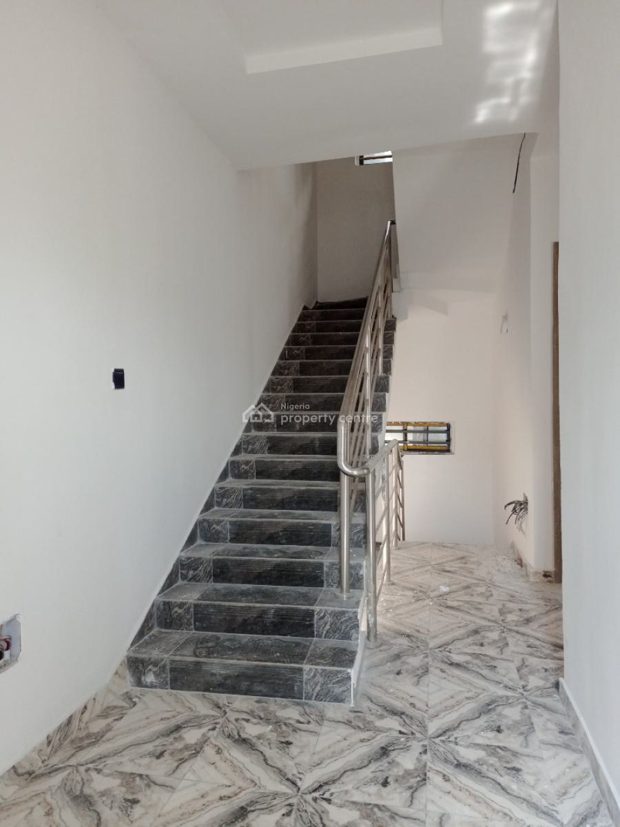 Newly Built 4 Bedroom Duplex with a Room Boys Quarter, Ago Palace, Isolo, Lagos, Semi-detached Duplex for Sale