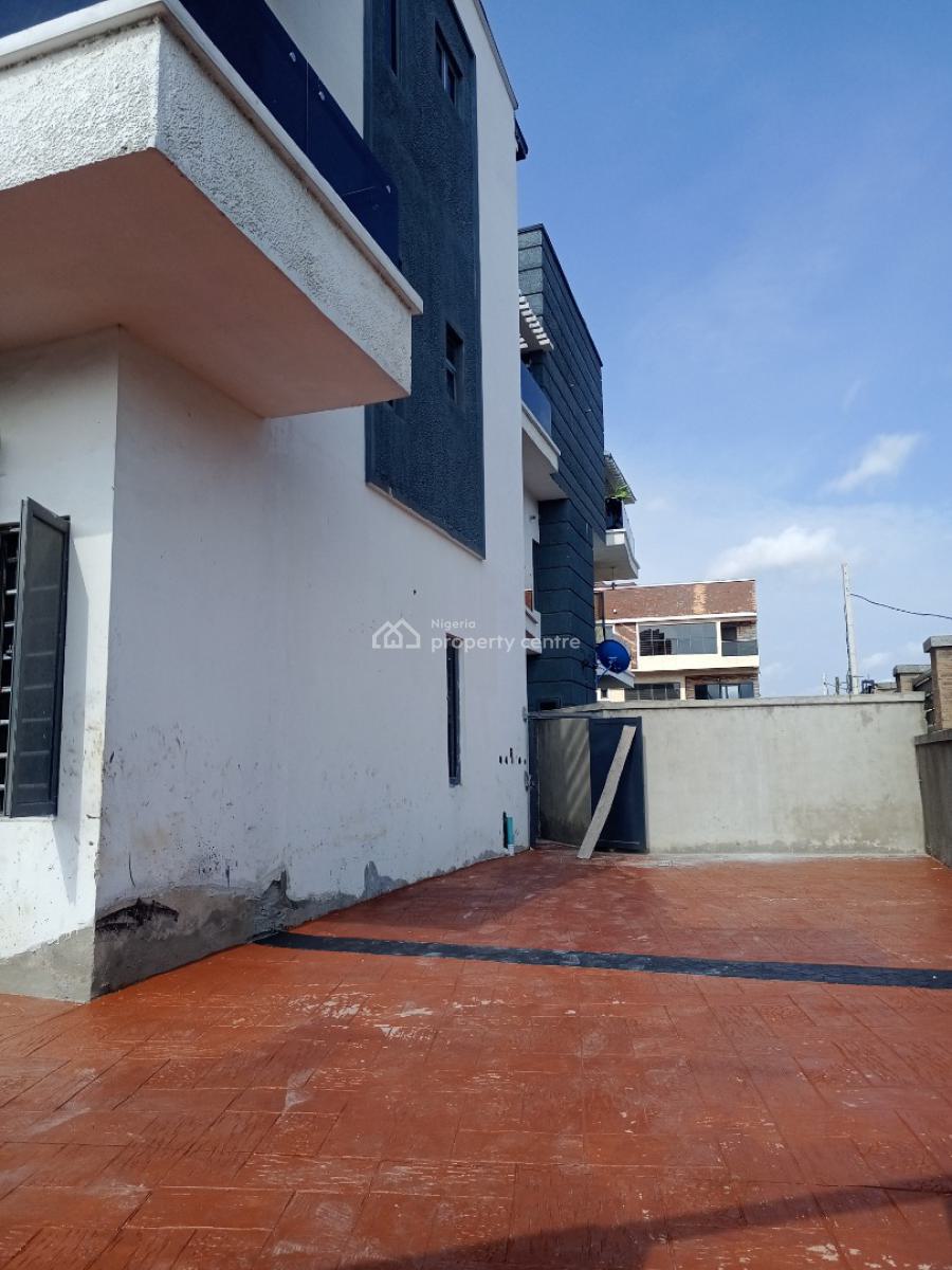 Newly Built 4 Bedroom Duplex with a Room Boys Quarter, Ago Palace, Isolo, Lagos, Semi-detached Duplex for Sale