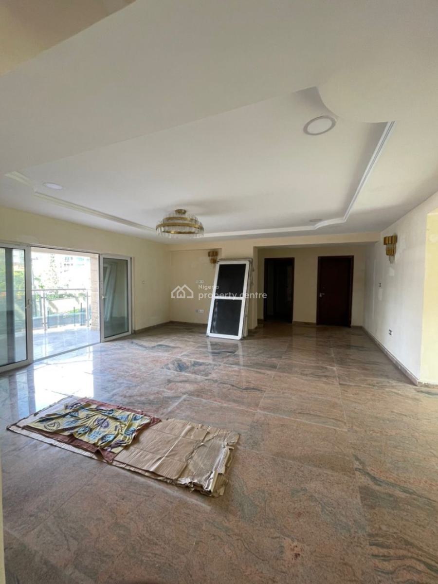 Enchanting 4 Bedroom Flat + Bq, Pool, Gym & Underground Parking, Ikoyi, Lagos, Flat / Apartment for Rent