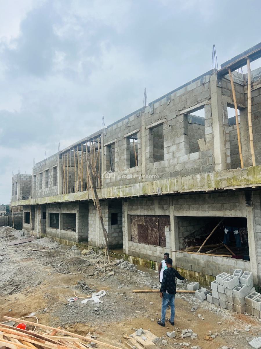 Luxury 4 Bedroom Terrace with Bq, Dakibiyu, Dakibiyu, Abuja, Terraced Duplex for Sale