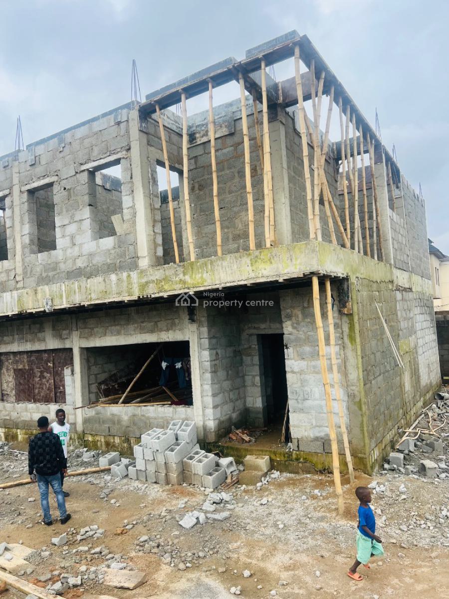 Luxury 4 Bedroom Terrace with Bq, Dakibiyu, Dakibiyu, Abuja, Terraced Duplex for Sale