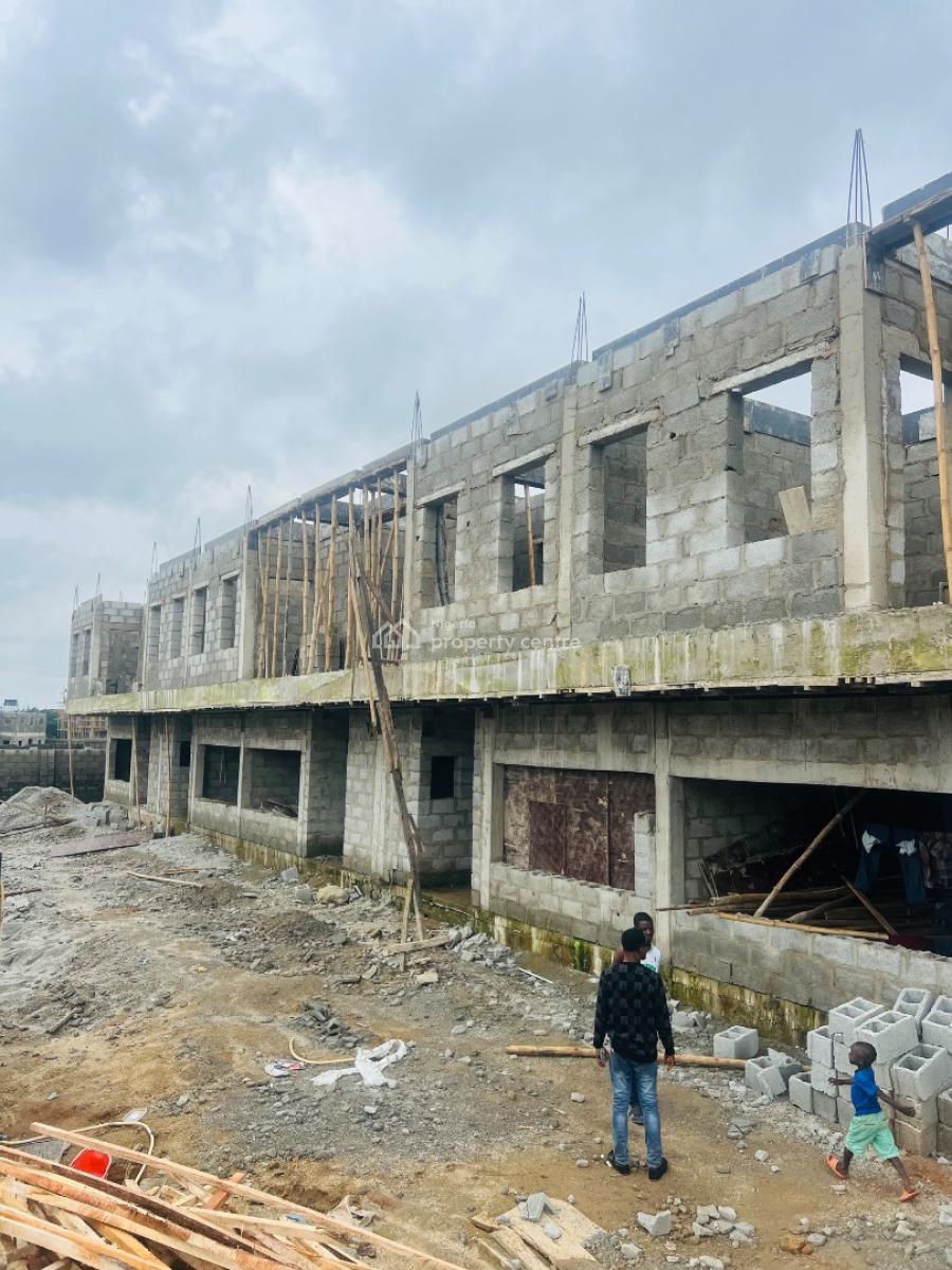 Luxury 4 Bedroom Terrace with Bq, Dakibiyu, Dakibiyu, Abuja, Terraced Duplex for Sale
