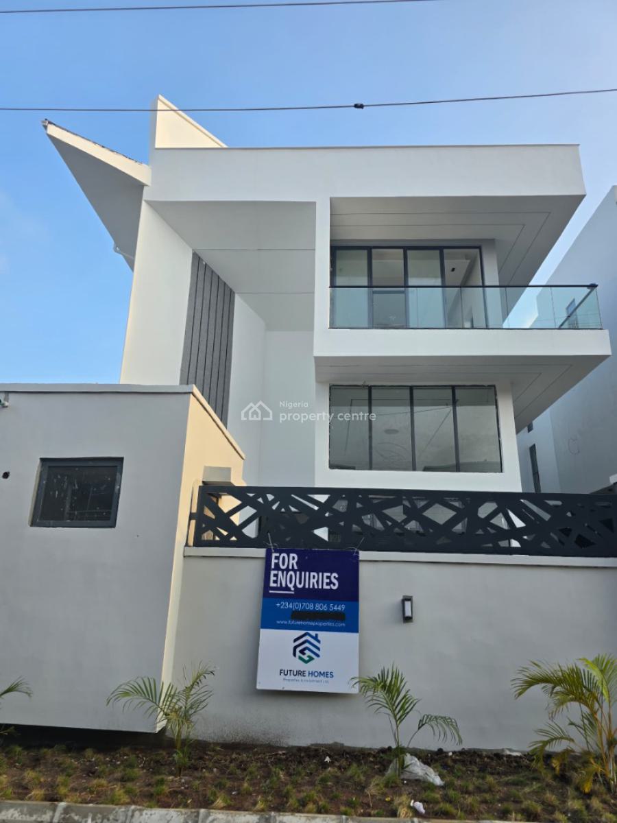a 5 Bedroom Detached House with Bq, Lekki Phase 1, Lekki, Lagos, Detached Duplex for Sale