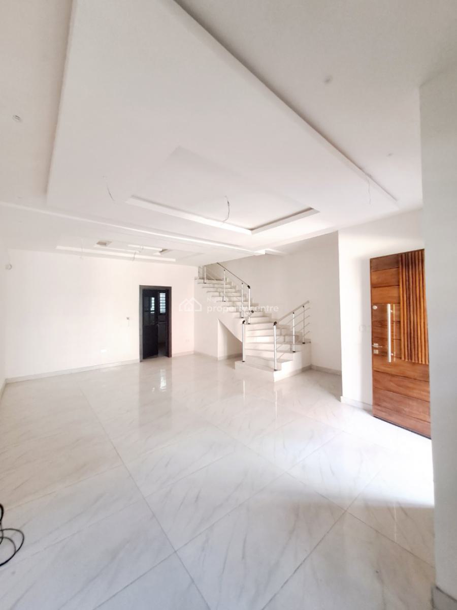 Newly Built 4 Bedroom Terrace with Bq, Pool, Gym House & Lounge, Ikate, Lekki, Lagos, Terraced Duplex for Sale
