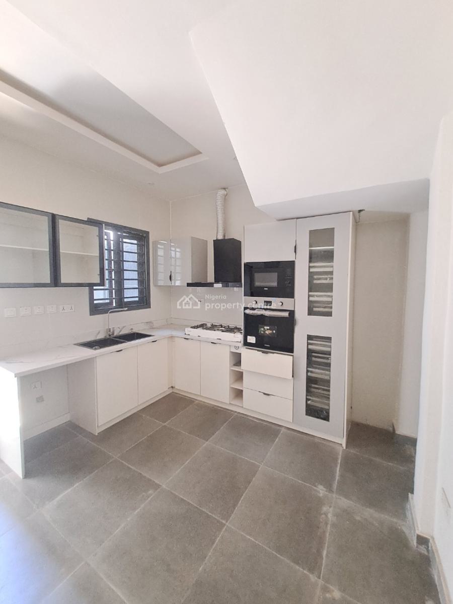 Newly Built 4 Bedroom Terrace with Bq, Pool, Gym House & Lounge, Ikate, Lekki, Lagos, Terraced Duplex for Sale