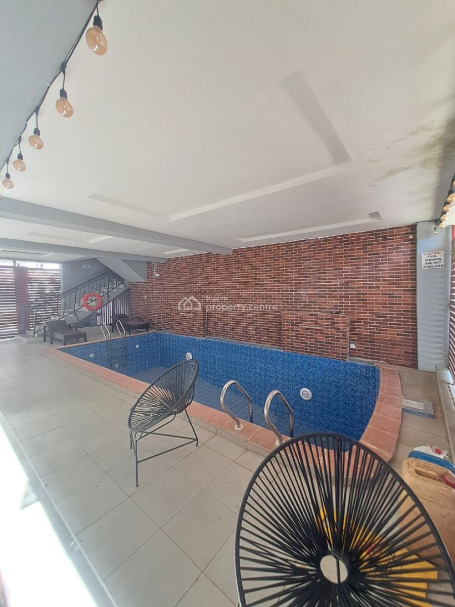 Newly Built 4 Bedroom Terrace with Bq, Pool, Gym House & Lounge, Ikate, Lekki, Lagos, Terraced Duplex for Sale