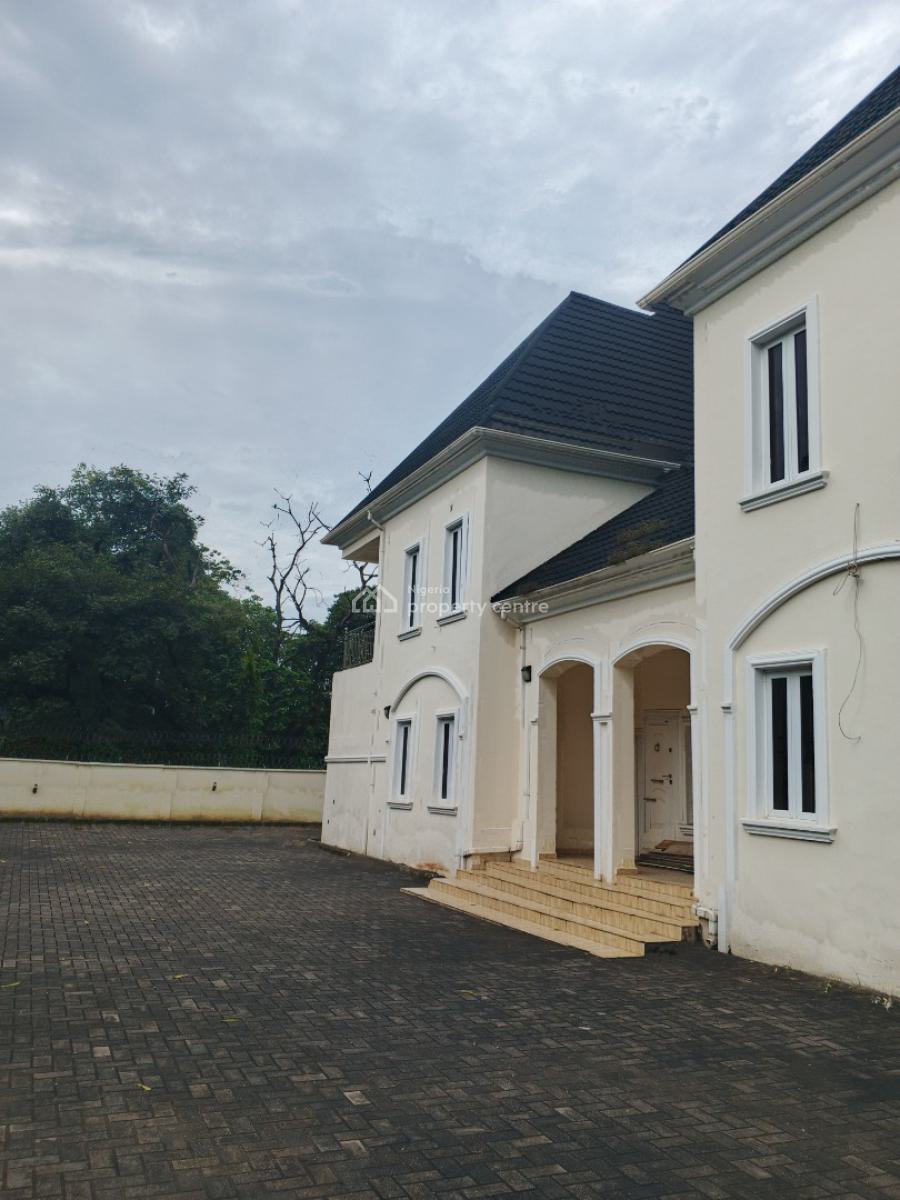 8 Bedrooms Fully Detached Duplex with 2 Bq, Zone 2, Wuse, Abuja, Detached Duplex for Rent