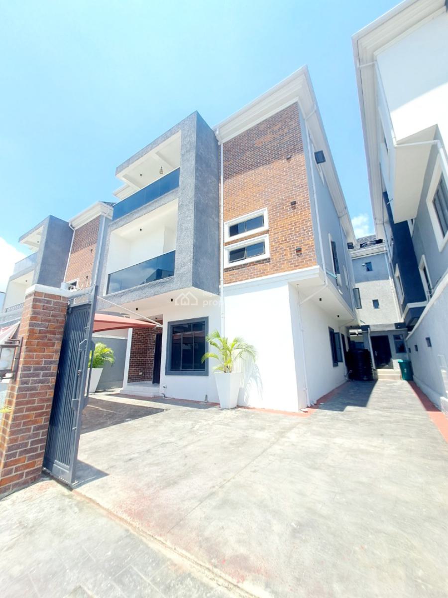 Newly Built 5 Bedroom Detached Duplex with Bq in a Gated Estate, Ikate, Lekki, Lagos, Detached Duplex for Sale