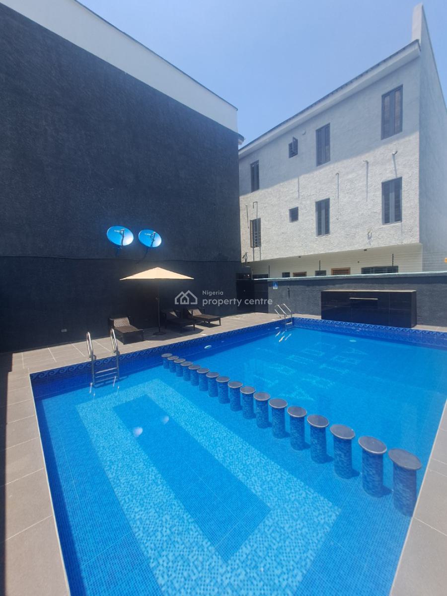 Newly Built 4 Bedroom Terrace with Bq in a Gated Estate, Ikate, Lekki, Lagos, Terraced Duplex for Rent
