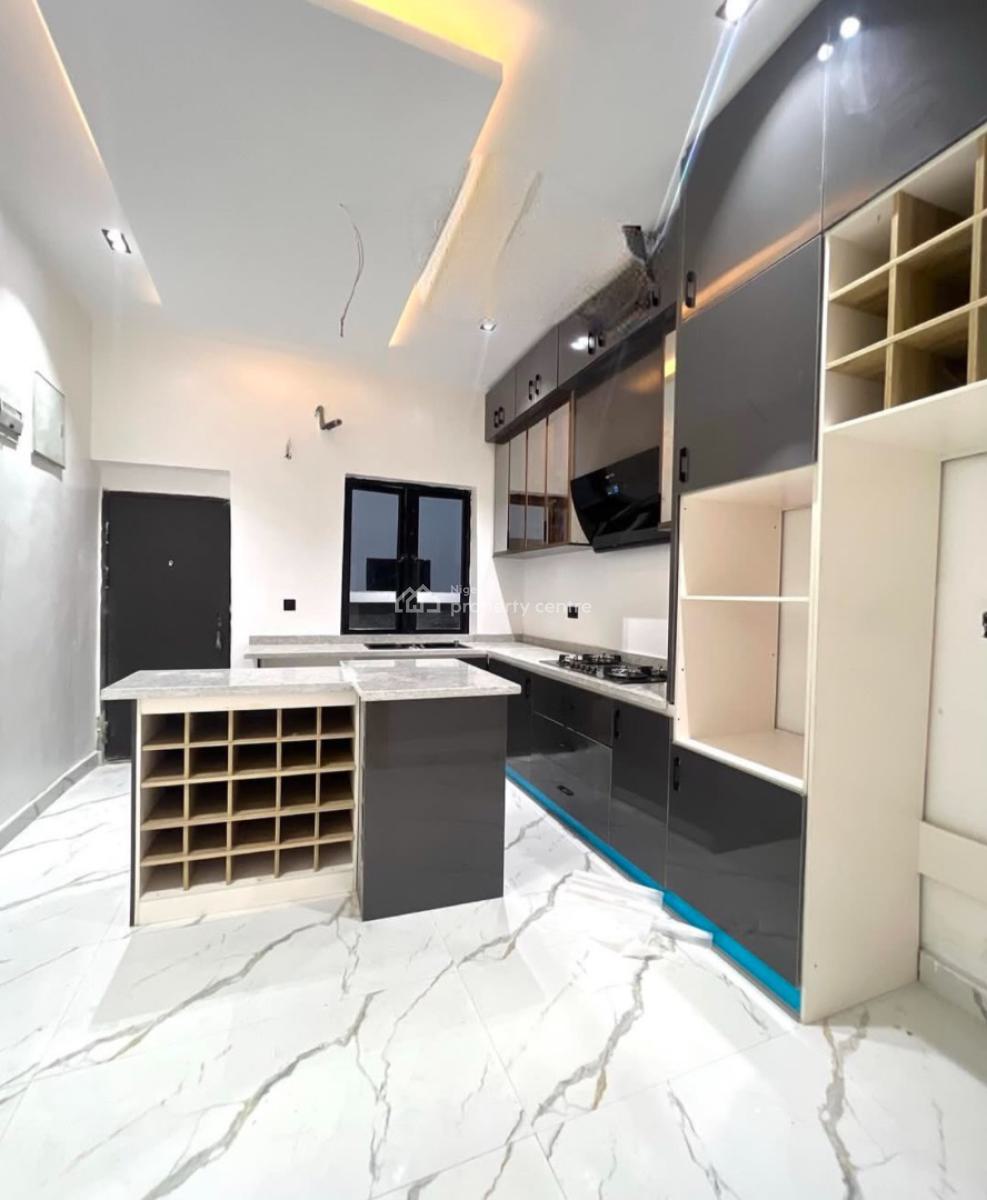 Contemporary 4 Bedroom Semi Detached Duplex with Bq, Chevron, Lekki, Lagos, Semi-detached Duplex for Rent