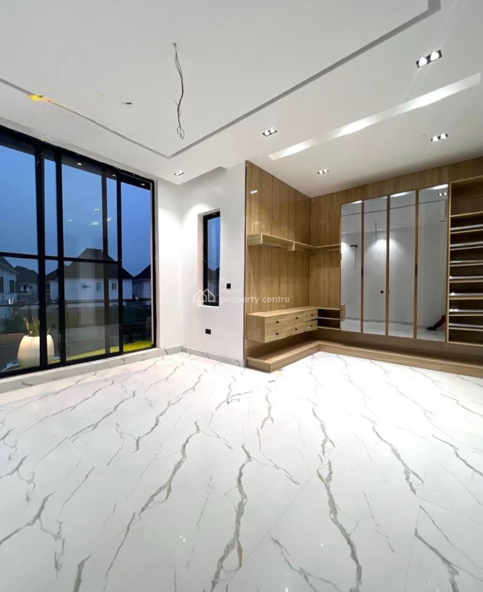 Contemporary 4 Bedroom Semi Detached Duplex with Bq, Chevron, Lekki, Lagos, Semi-detached Duplex for Rent