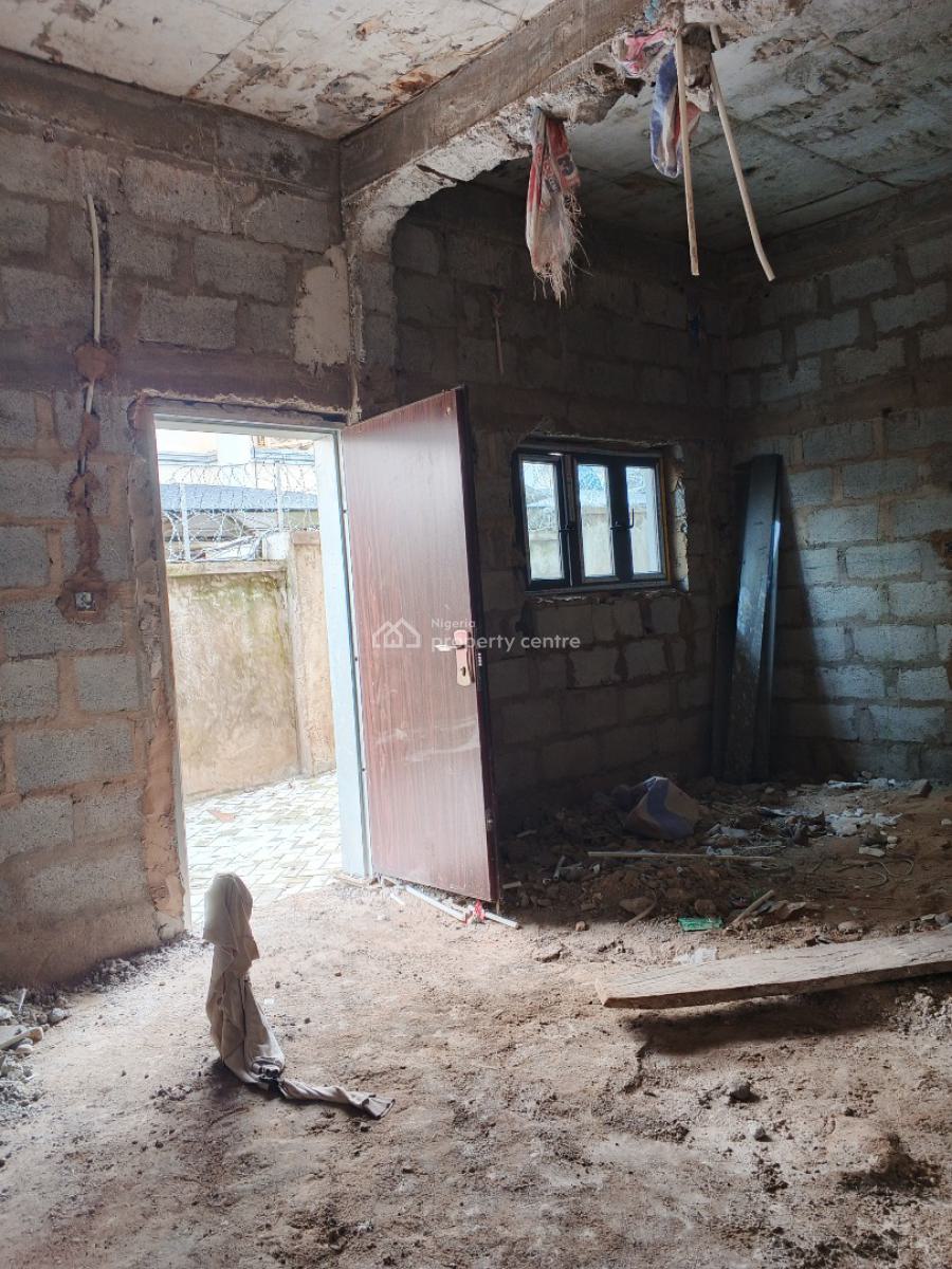 Carcass 4 Bedroom Terrace Duplex, Mabushi, Abuja, Terraced Duplex for Sale