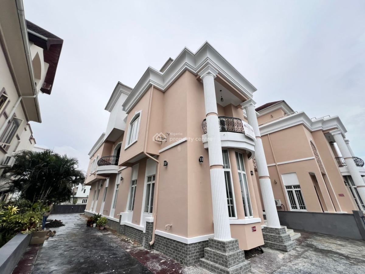 Well Finished 4 Bedroom Detached House, Arcadia Estate, Osapa, Lekki, Lagos, Detached Duplex for Sale