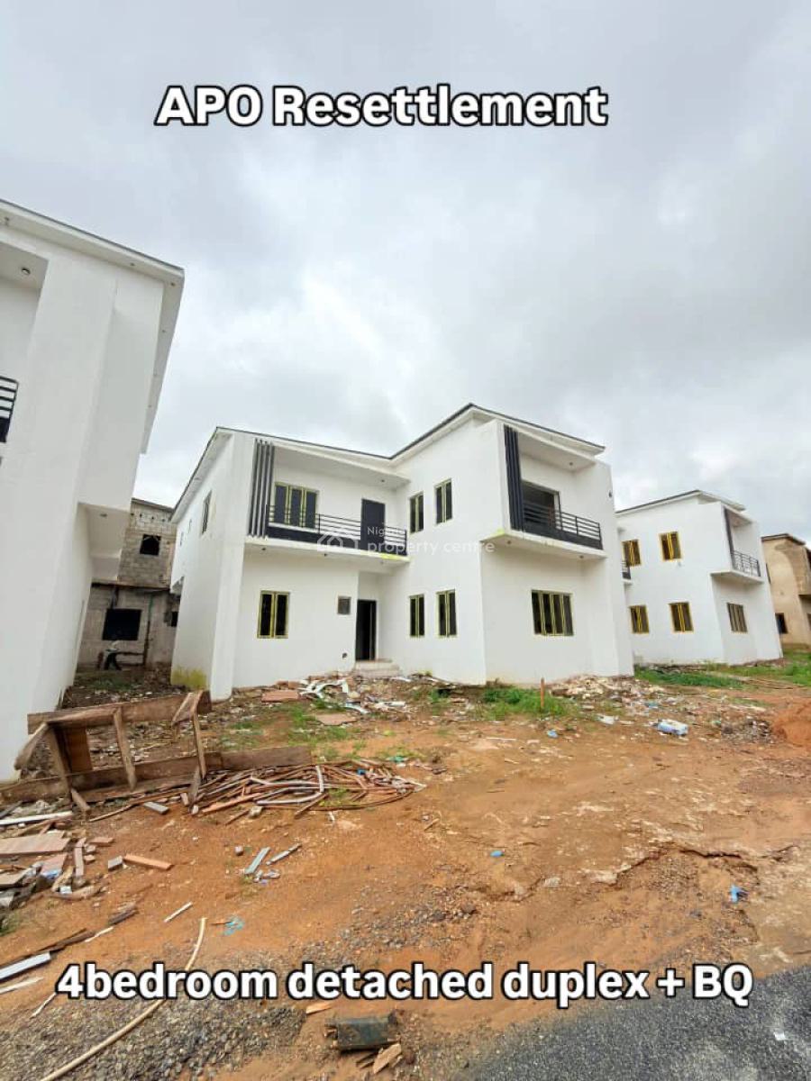 4 Bedroom Detached Duplex, Apo Resettlement, Apo, Abuja, Detached Duplex for Sale