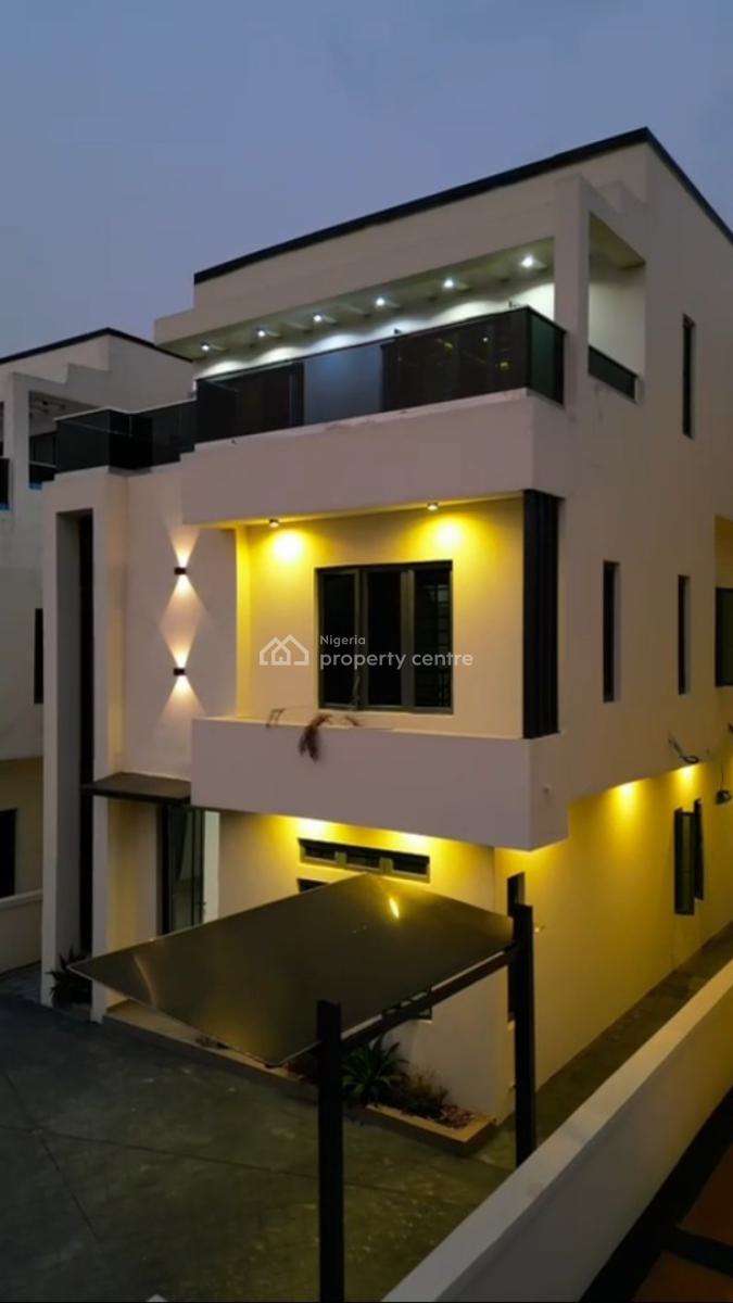 5 Bedroom 2 Story Luxurious Fully Detached Duplex with Bq, Vgc, Lekki, Lagos, Detached Duplex for Rent