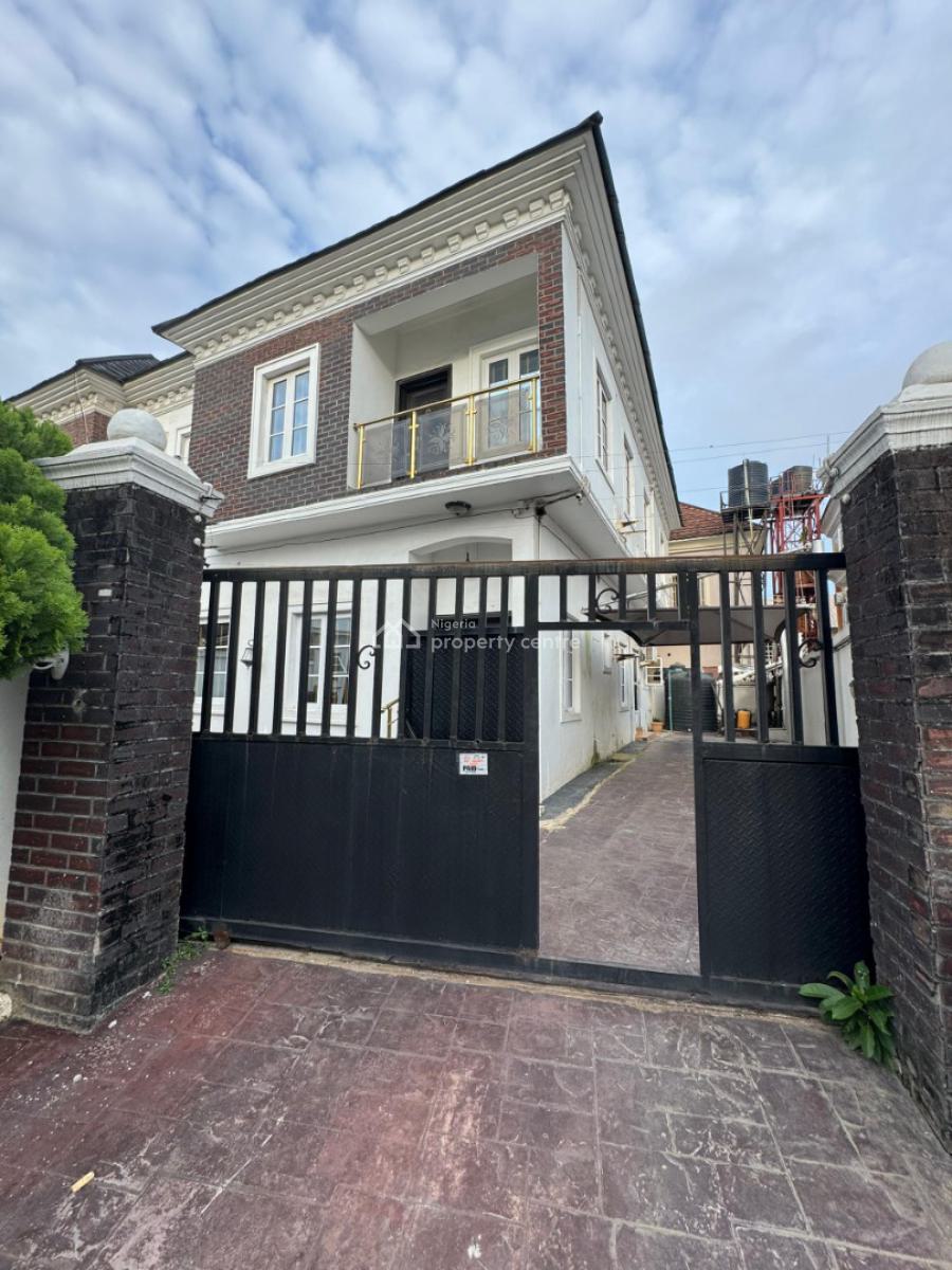 Luxury 4 Bedroom Semi-detached Duplex with Bq, Ikota, Lekki, Lagos, Semi-detached Duplex for Rent