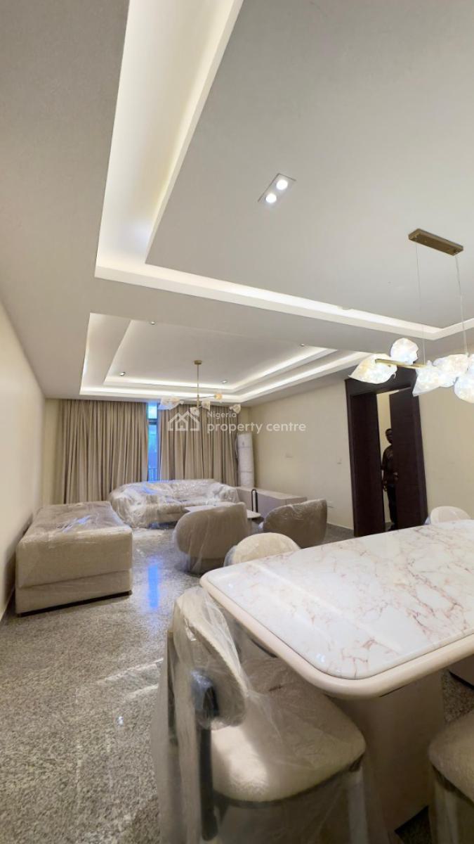 Fully Furnished & Serviced 3 Bedroom Flat + Bq, Katampe Extension, Katampe, Abuja, Flat / Apartment for Rent